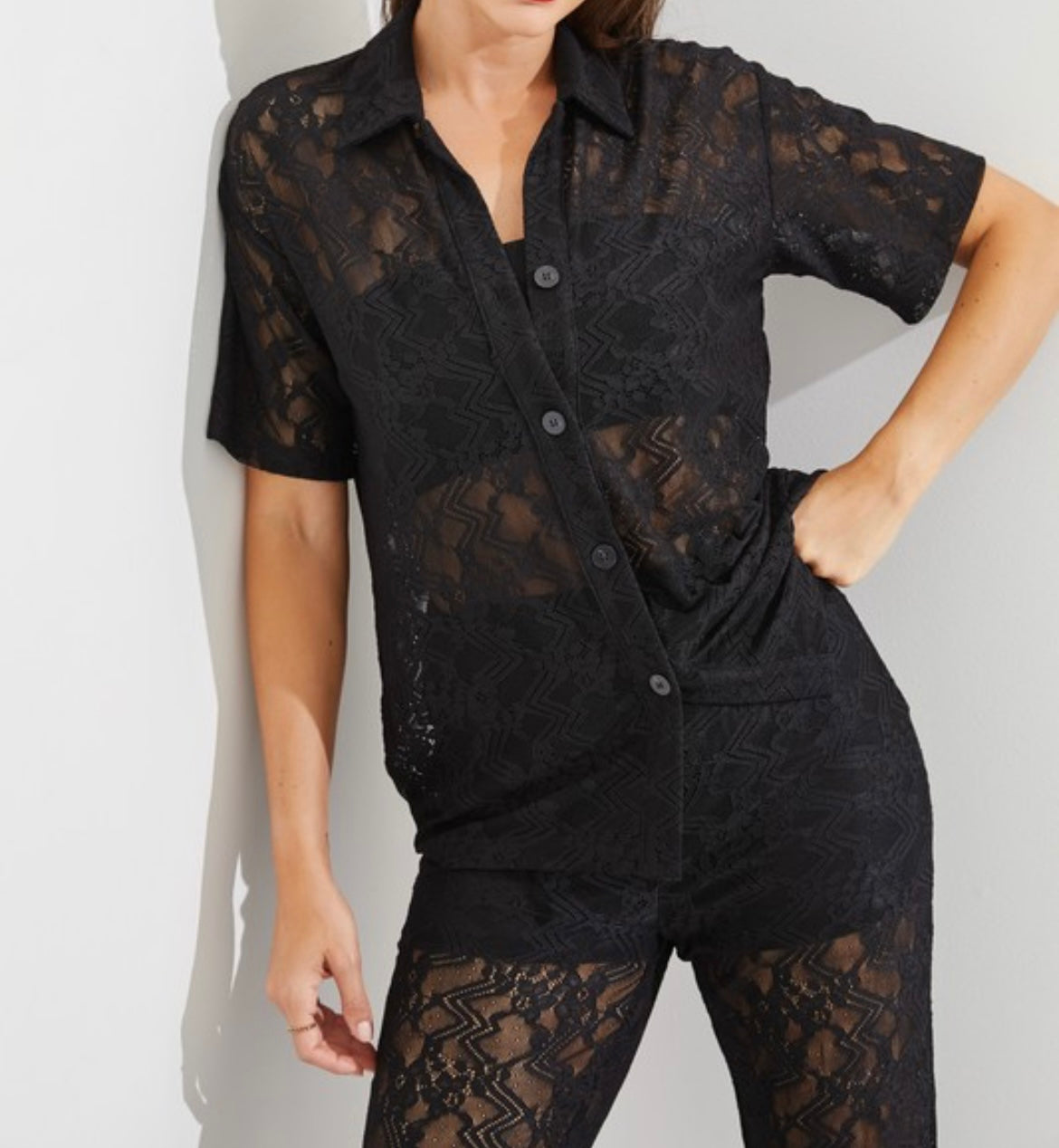 Black Lace Set